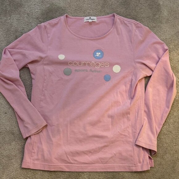 Courrèges Women's Pink Shirt - Picture 2 of 2